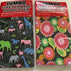 Jumbo stretchable book covers